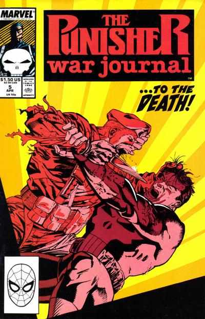 The Punisher War Journal 1988 #5 - back issue - $4.00