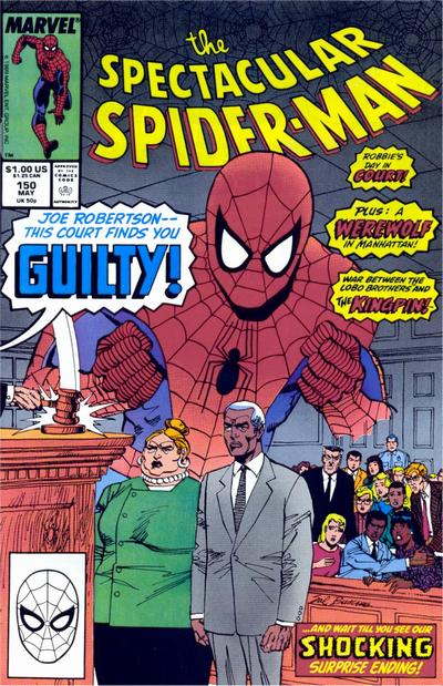 The Spectacular Spider-Man 1976 #150 Direct ed. - back issue - $4.00