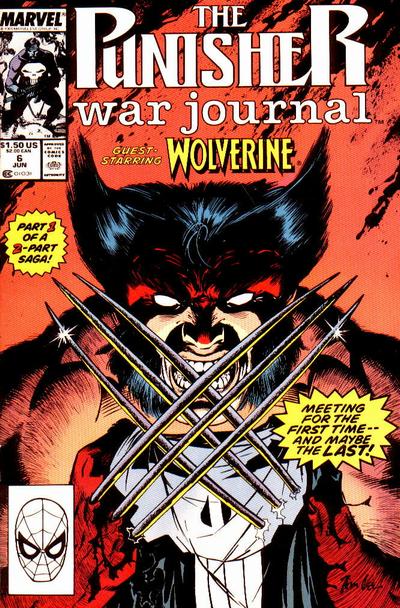 The Punisher War Journal 1988 #6 - back issue - $14.00