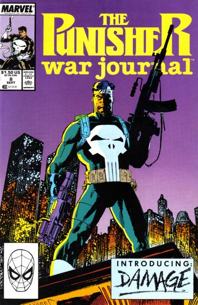 The Punisher War Journal 1988 #8 Direct ed. - back issue - $4.00