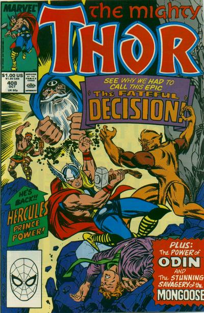 Thor 1966 #408 - back issue - $4.00