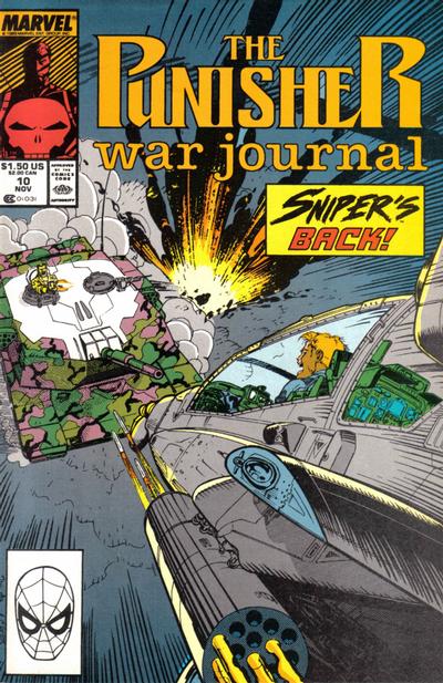 The Punisher War Journal 1988 #10 Direct ed. - back issue - $4.00