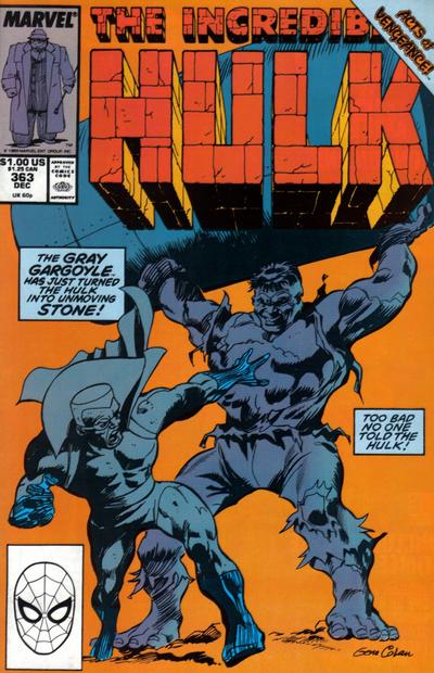 The Incredible Hulk #363 Direct ed. - back issue - $4.00