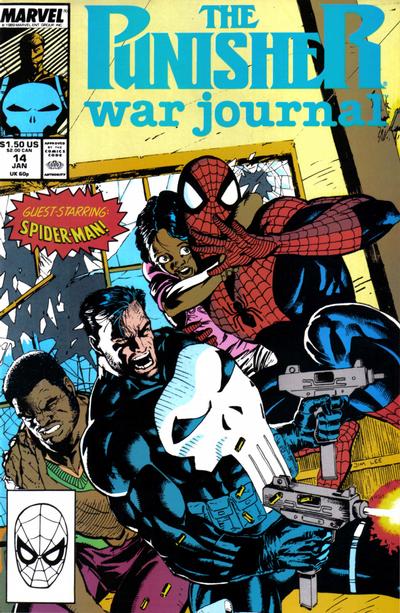The Punisher War Journal 1988 #14 Direct ed. - back issue - $6.00