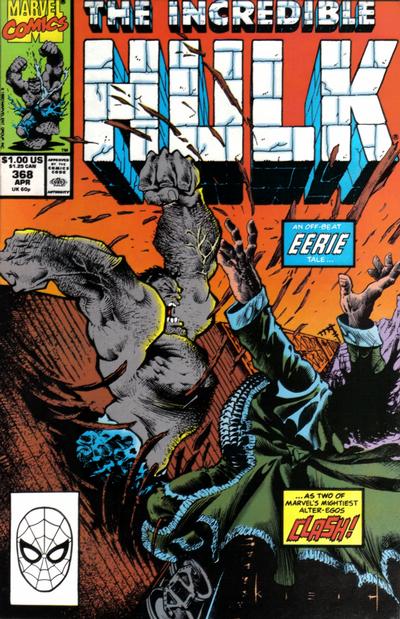 The Incredible Hulk #368 Direct ed. - back issue - $4.00
