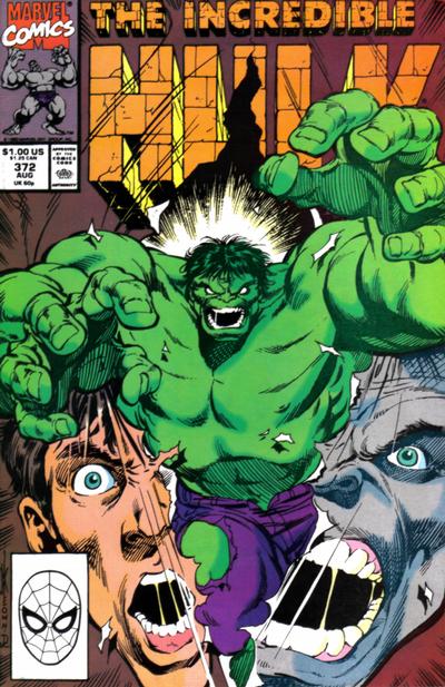 The Incredible Hulk #372 Direct ed. - back issue - $4.00