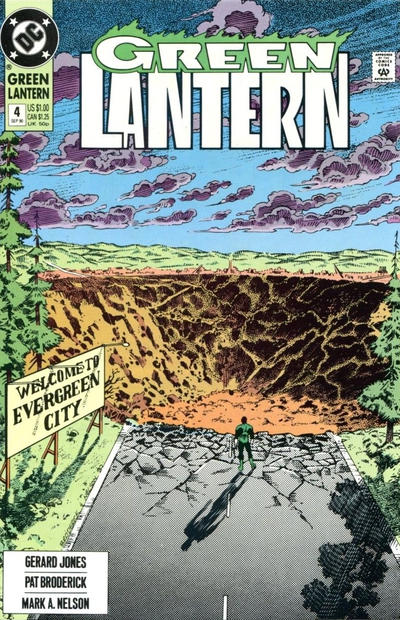 Green Lantern #4 Direct ed. - back issue - $4.00