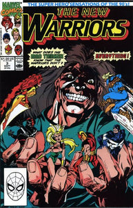 The New Warriors #3 Direct ed. - back issue - $4.00