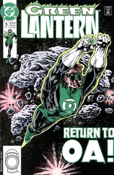 Green Lantern #5 Direct ed. - back issue - $4.00