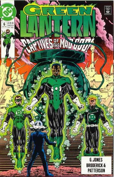 Green Lantern #6 Direct ed. - back issue - $4.00