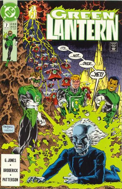 Green Lantern #7 Direct ed. - back issue - $4.00