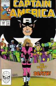 Captain America #380 Direct ed. - back issue - $4.00