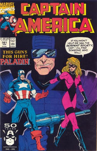 Captain America #381 Direct ed. - back issue - $4.00