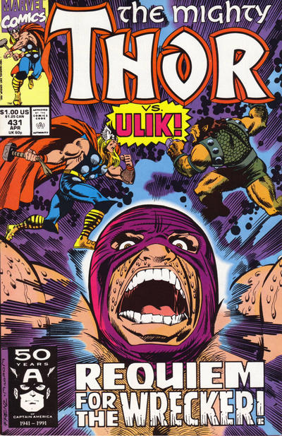 Thor #431 - back issue - $3.00