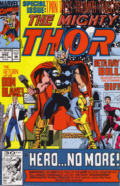 Thor 1966 #442 Direct ed. - back issue - $4.00