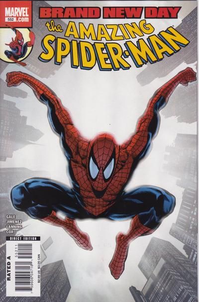 The Amazing Spider-Man #552 Direct Edition - back issue - $5.00