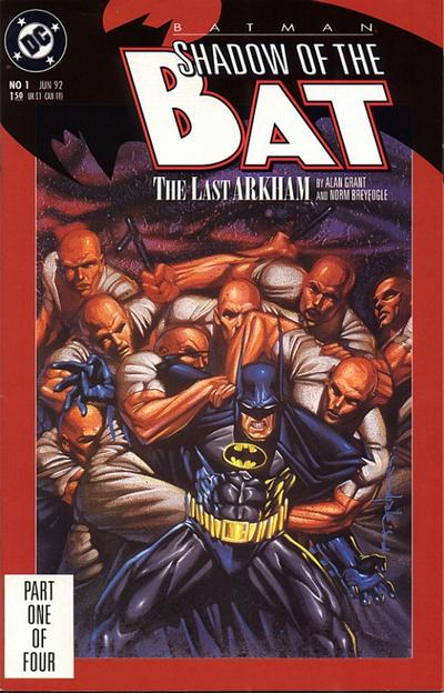 Batman: Shadow of the Bat 1992 #1 Direct ed. - 9.0 - $6.00