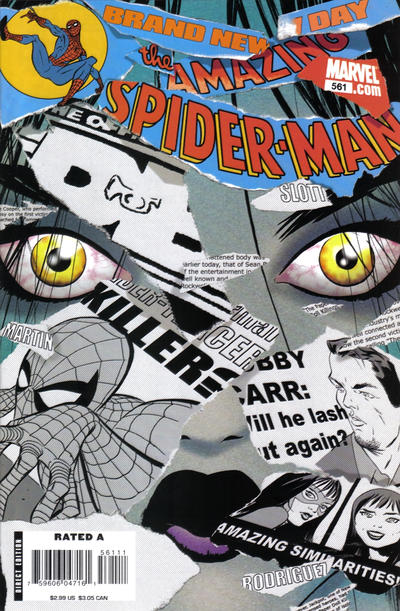 The Amazing Spider-Man #561 Direct Edition - back issue - $4.00