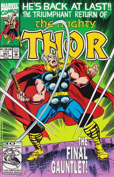 Thor 1966 #457 Direct ed. - back issue - $4.00