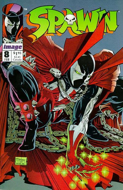 Spawn 1992 #8 Direct ed. - back issue - $9.00