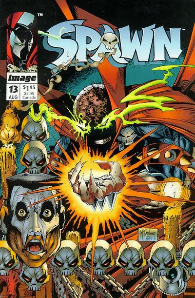 Spawn 1992 #13 Direct ed. - back issue - $4.00