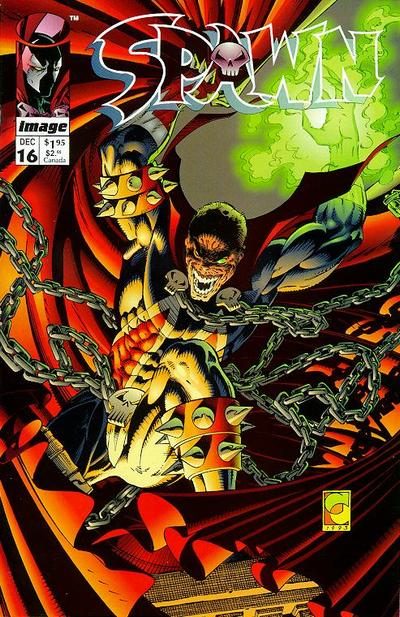 Spawn 1992 #16 Direct ed. - back issue - $5.00