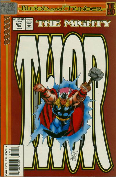 Thor 1966 #471 Direct Edition - back issue - $4.00