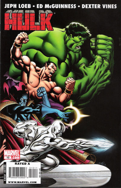 Hulk #10 Heroes/Left Cover - back issue - $4.00