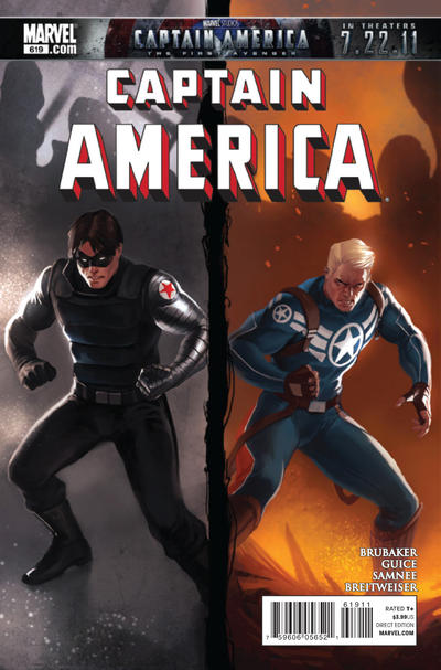 Captain America #619 Marko Djurdjevic cover - back issue - $4.00