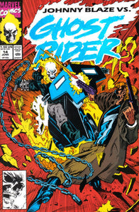 Ghost Rider 1990 #14 Direct ed. - back issue - $5.00