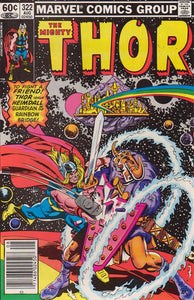 Thor 1966 #322 Newsstand ed. - back issue - $4.00