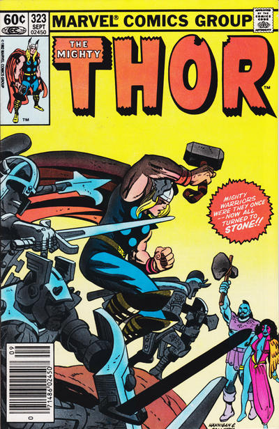 Thor 1966 #323 Newsstand ed. - back issue - $4.00