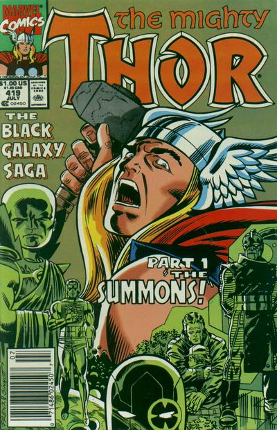 Thor 1966 #419 Newsstand ed. - back issue - $4.00