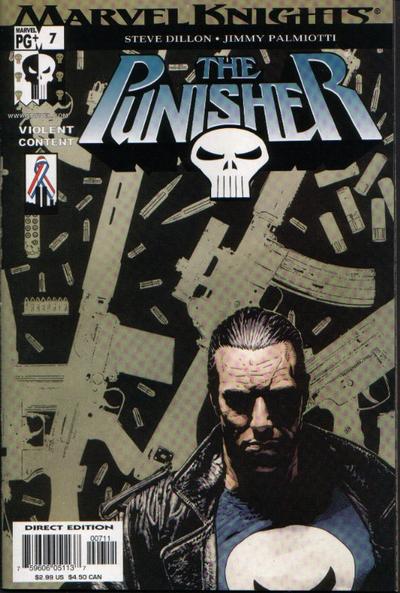 The Punisher 2001 #7 Direct Edition - back issue - $4.00