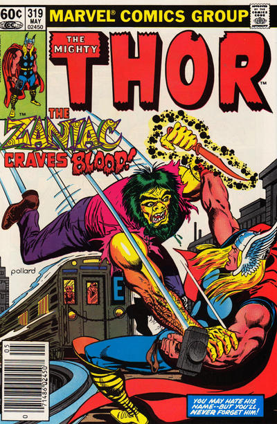 Thor 1966 #319 Newsstand ed. - back issue - $4.00