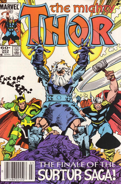 Thor 1966 #353 Newsstand ed. - back issue - $5.00