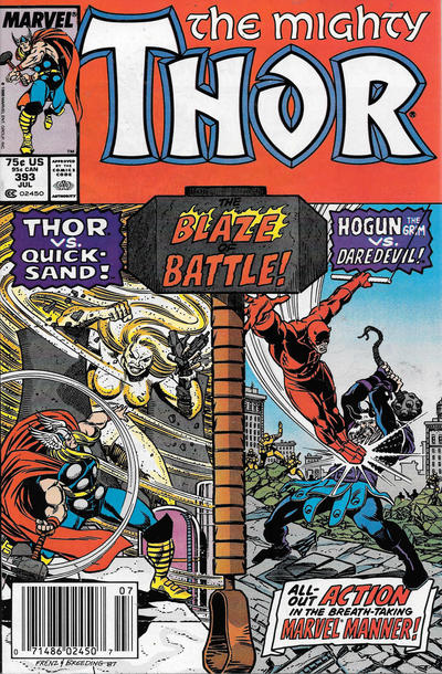 Thor 1966 #393 Newsstand ed. - back issue - $4.00