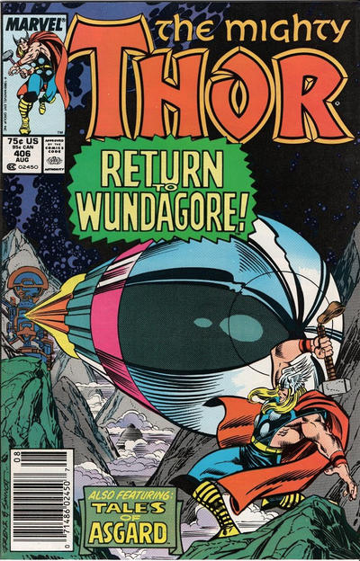 Thor 1966 #406 Newsstand ed. - back issue - $4.00