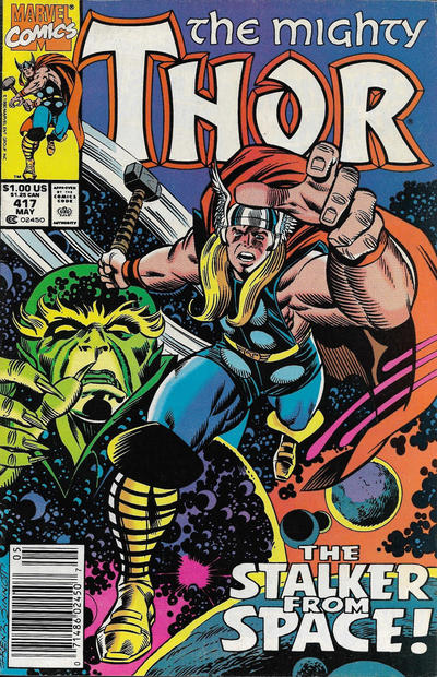 Thor 1966 #417 Newsstand ed. - back issue - $4.00