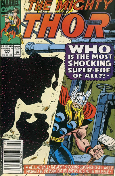 Thor 1966 #444 Newsstand ed. - back issue - $4.00