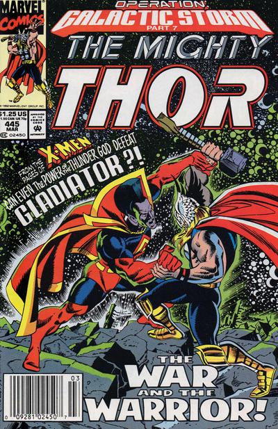 Thor 1966 #445 Newsstand ed. - back issue - $4.00