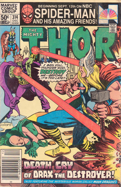 Thor 1966 #314 Newsstand ed. - back issue - $5.00