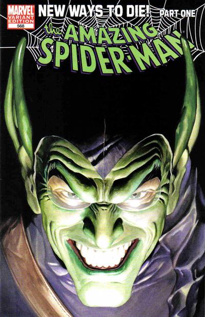 The Amazing Spider-Man #568 Variant Edition - Alex Ross Cover - back issue - $10.00