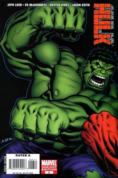 Hulk #6 Cover B - back issue - $7.00