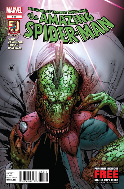 The Amazing Spider-Man #688 Direct Edition - back issue - $6.00