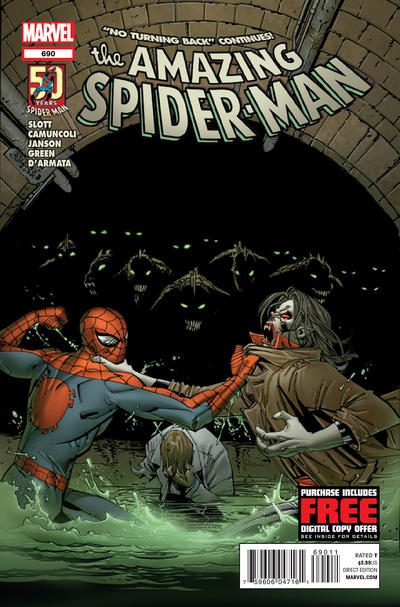 The Amazing Spider-Man #690 - back issue - $4.00