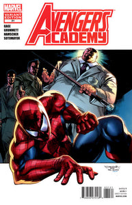 Avengers Academy #31 Amazing Spider-Man In Motion Variant Cover by Stephen Segovia - back issue - $6.00