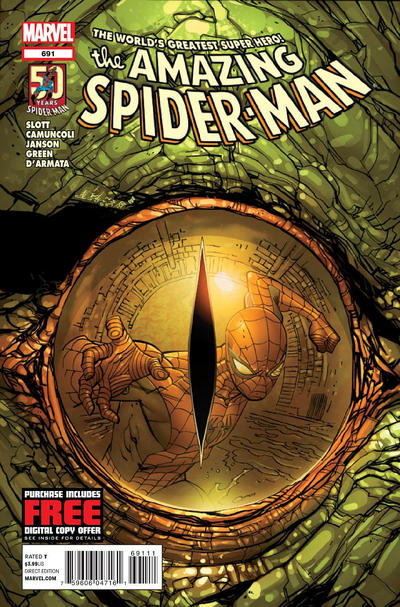 The Amazing Spider-Man #691 Direct Edition - back issue - $4.00