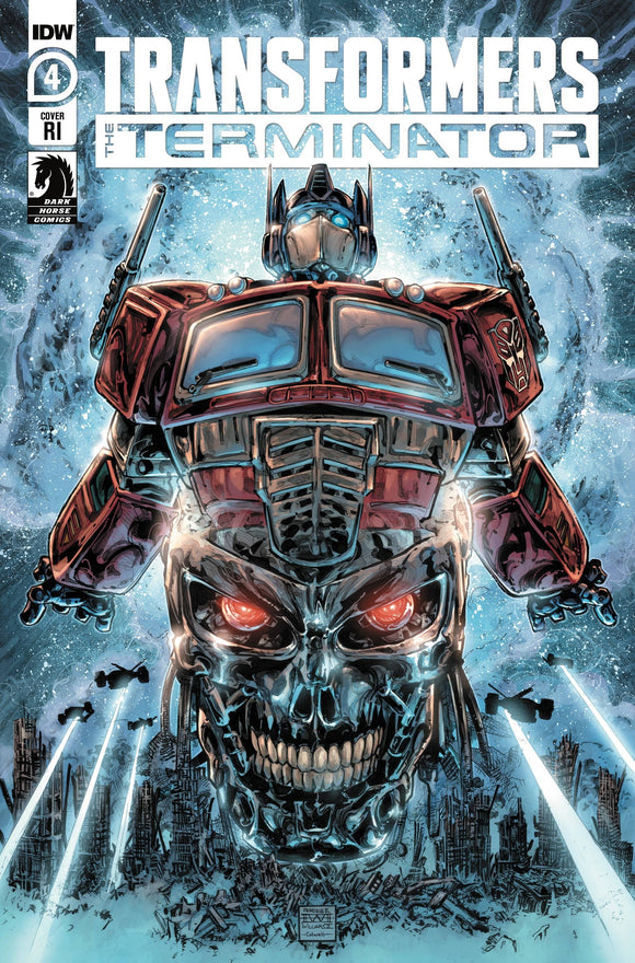 Transformers Vs Terminator #4 10 Copy Incv Williams Ii (of 4) - Comics
