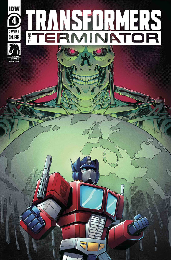Transformers Vs Terminator #4 Cvr B Manafort (of 4) - Comics